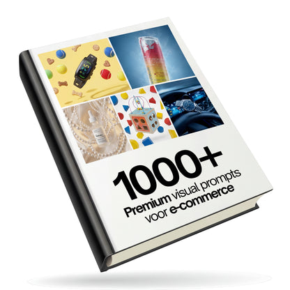 1000+ Premium visual prompts voor e-commerce