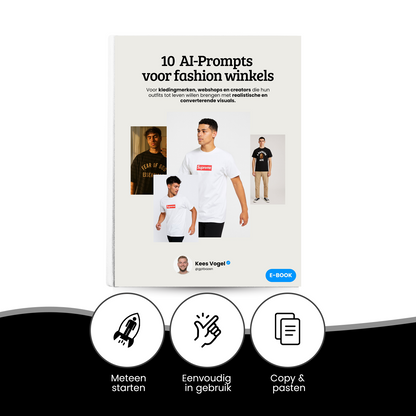 100 Kleding Webshop Prompts E-Book - Prompbundel - Kleding - Webshop - Creators