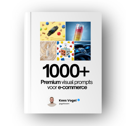 1000+ Premium visual prompts voor e-commerce
